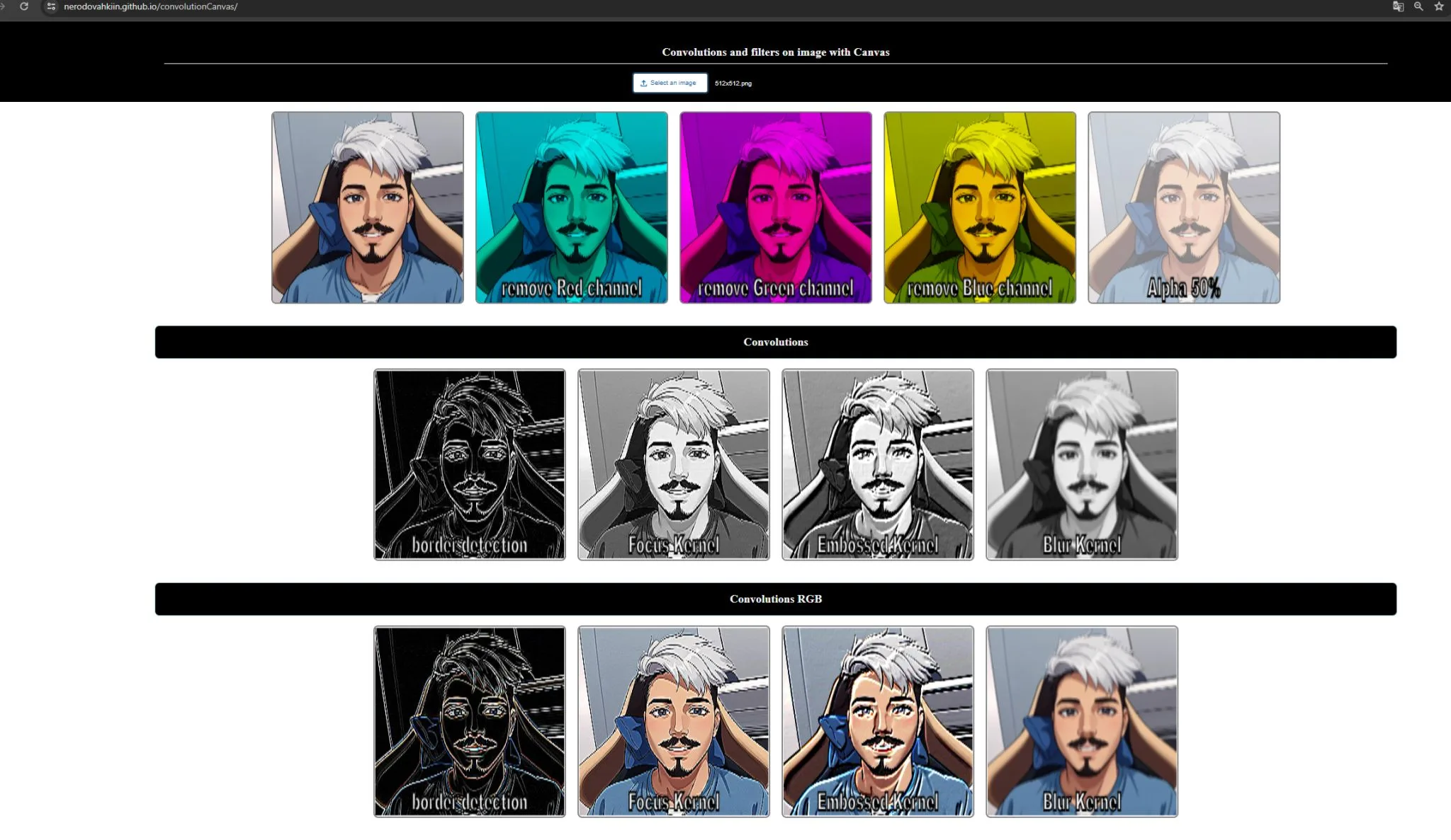 Filtros Canvas — imagen 3